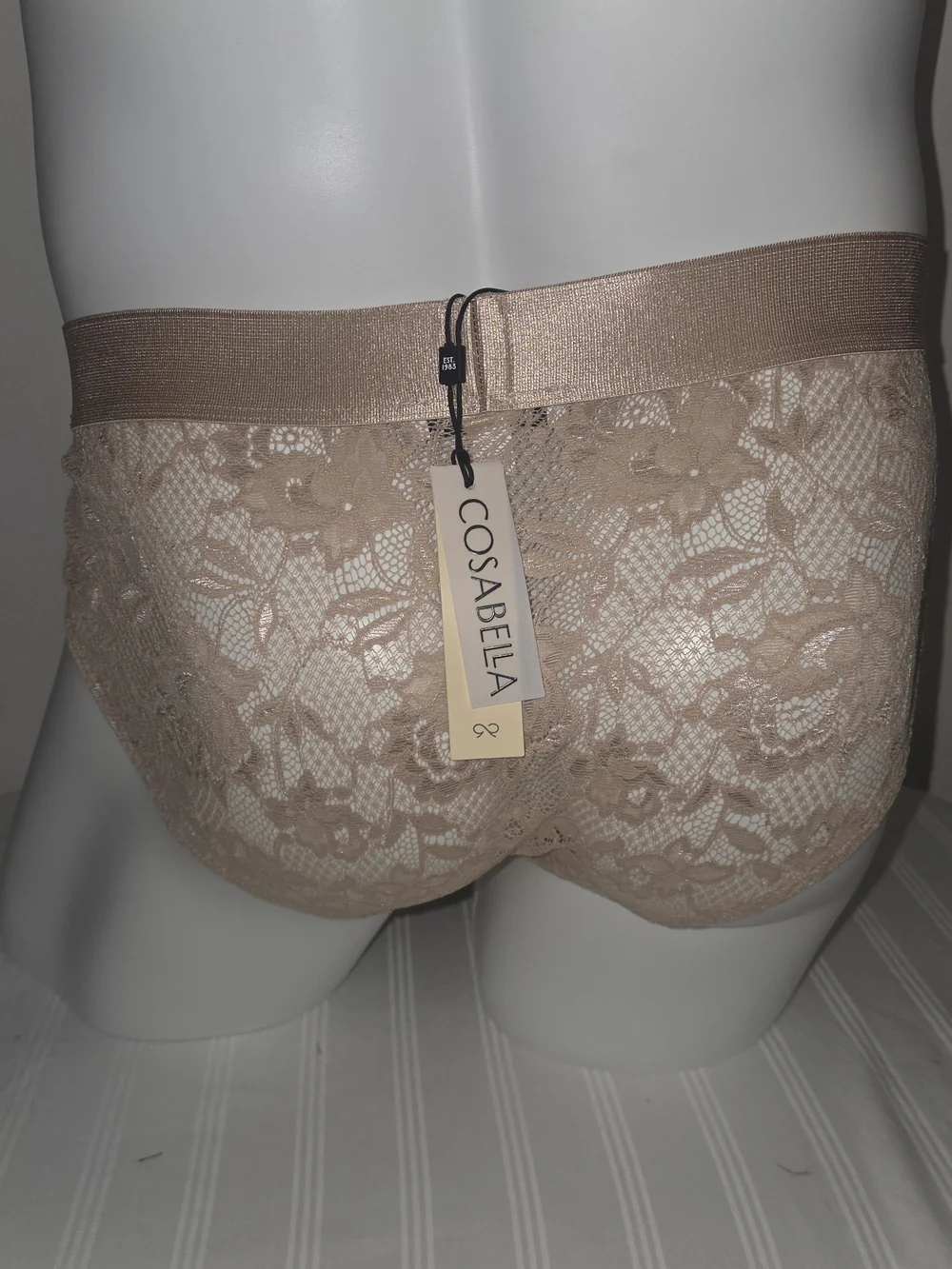 Cosabella Men's Sheer Lace Sports Briefs in India